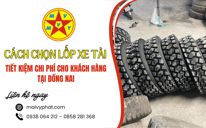 cách chọn lốp xe tải Đồng Nai