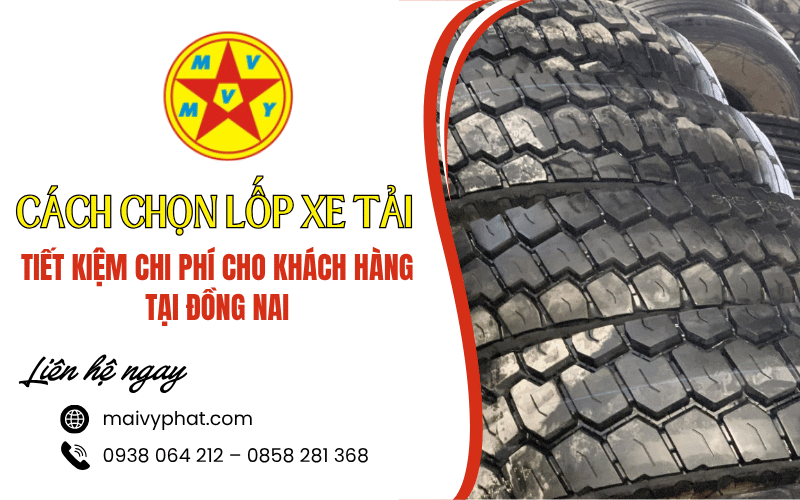cách chọn lốp xe tải Đồng Nai